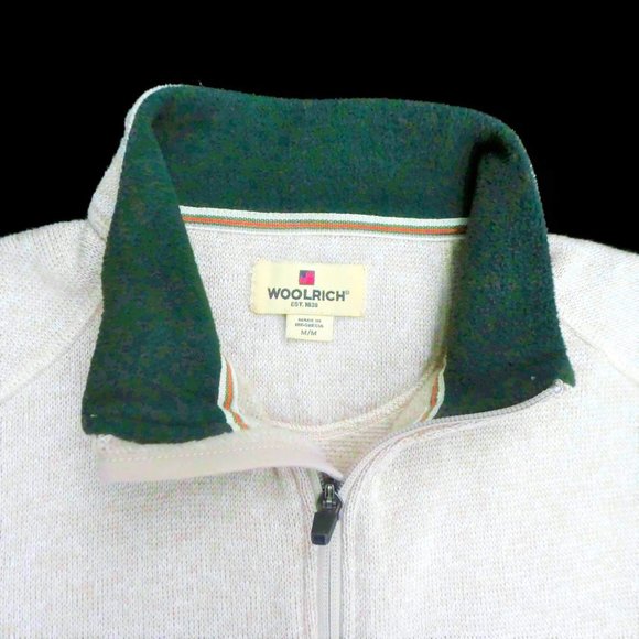 Woolrich Other - Woolrich Oatmeal Quarter Zip Pullover Vents  M